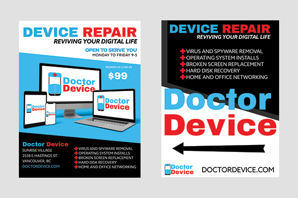 doctor device poster